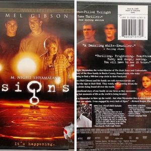 M Knight Shyamalan Signs DVD